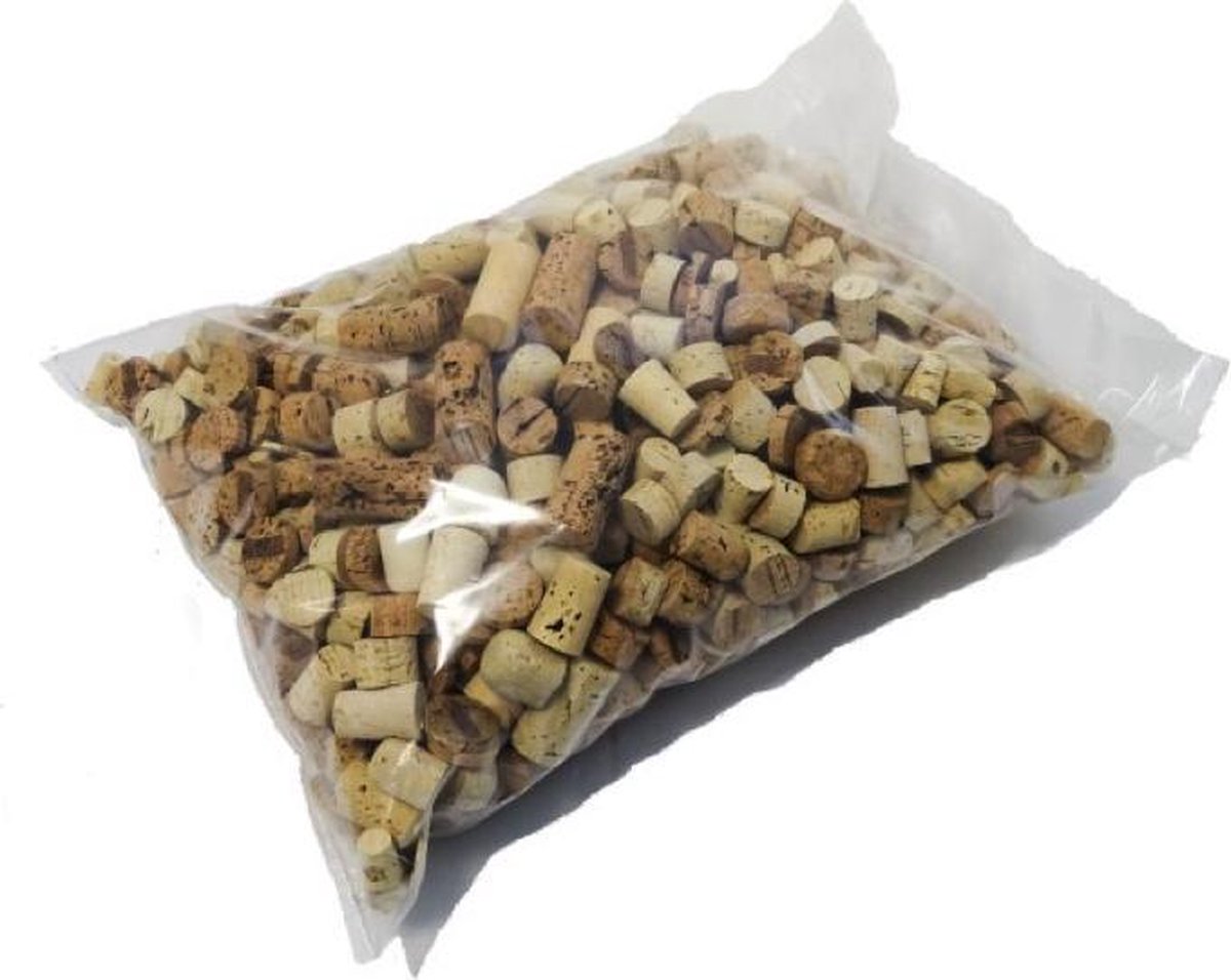 Knutselkurk zak | Kurk & Co | Geweldig om mee te knutselen! | Veel natuurlijke materialen | 1KG